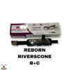 HKK Indori Original Silencer for Reborn Classic 350 with Heat Plate 3 Baffle Big Mouth - Black