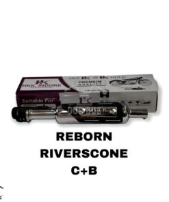 HKK Indori Original Silencer for Reborn Classic 350 with Heat Plate 3 Baffle Big Mouth - Chrome