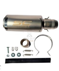 SC Project Exhaust for All Motorcycles - Silver