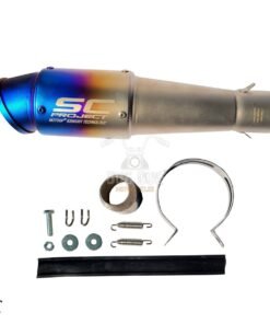SC Project Long Exhaust with dB killer for All Motorcycles