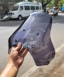 himalayan 450 carbon racing windshied visor dug dug motorcycles (2)