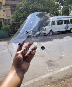 himalayan 450 carbon racing windshied visor dug dug motorcycles (3)