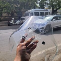 himalayan 450 carbon racing windshied visor dug dug motorcycles (4)