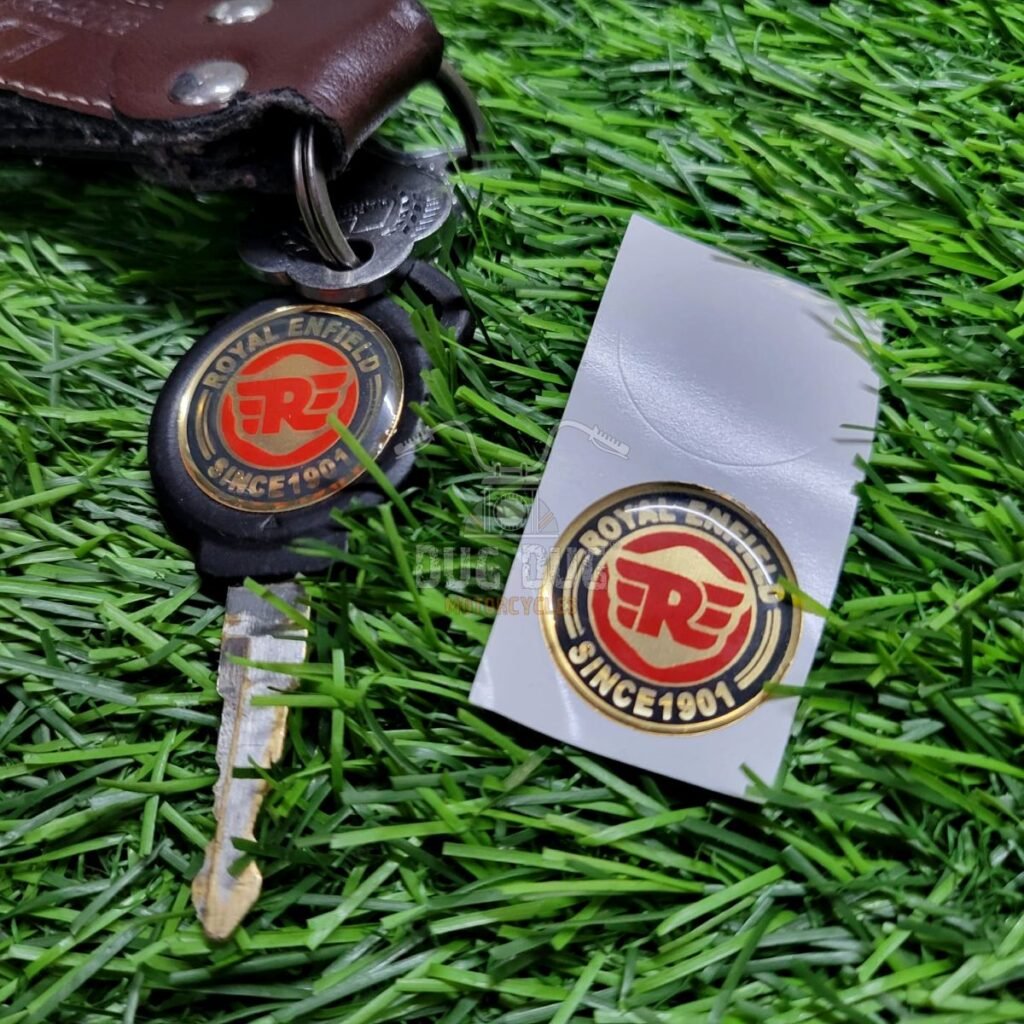 Electra Key Key Sticker for Royal Enfield UCE Model Keys Classic 350 Standard ...