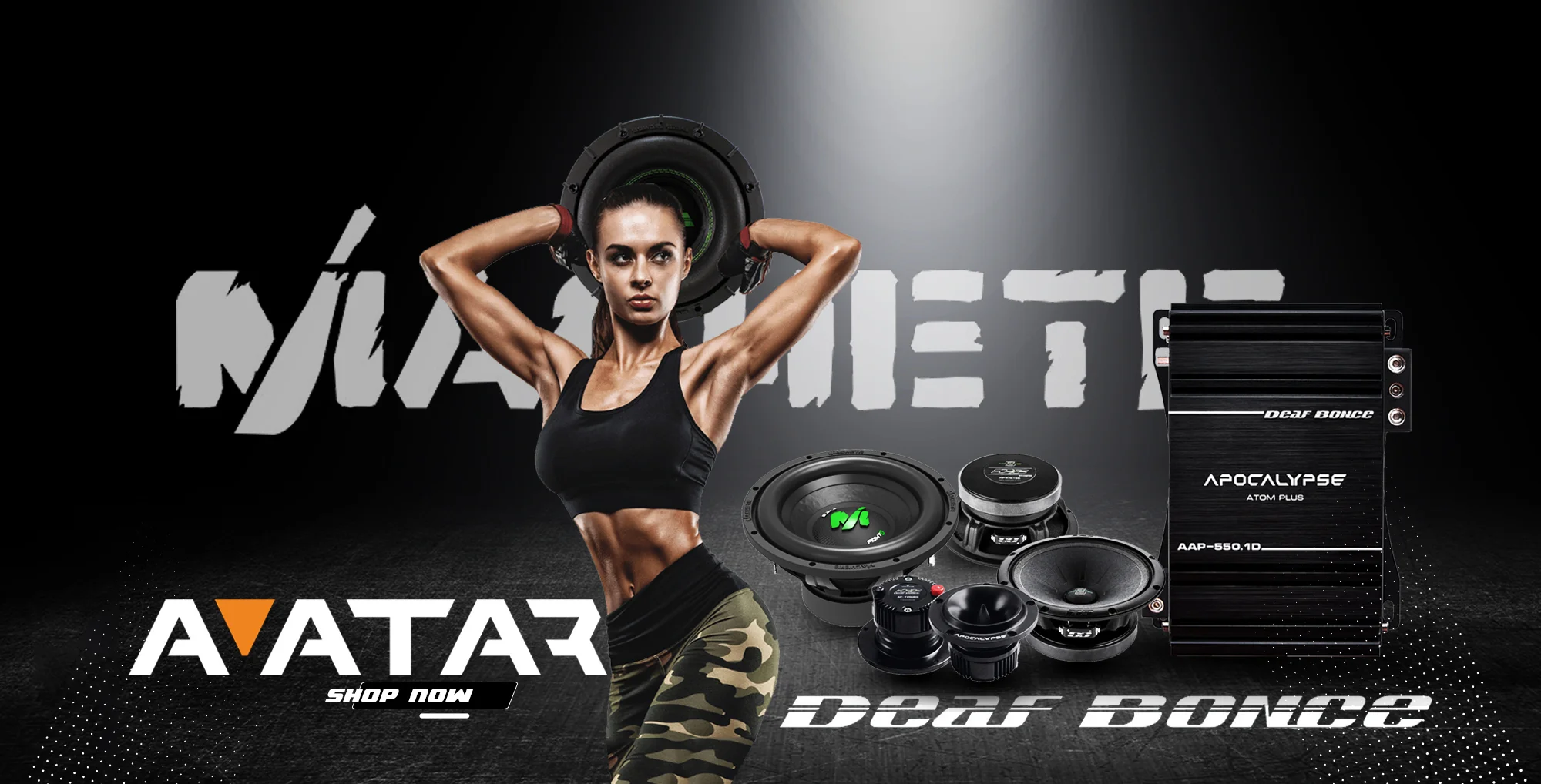deaf bonce amplifiers tweeters speakers sub woofers
