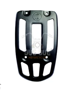 Dug Dug Pillion Seat Replacement Carrier for Royal Enfield Super Meteor 650 - Black (3)