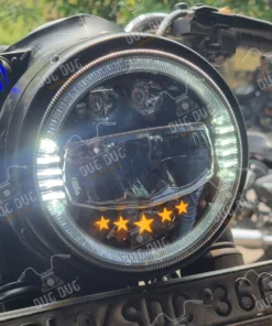 New HJG Thar Headlight 5 Star 110W H4 with DRL Direct Fit (1)