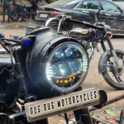 New HJG Thar Headlight 5 Star 110W H4 with DRL Direct Fit (5)