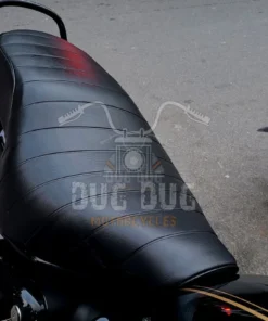 Bullet 350 Seat Cover OEM Type with Stripes Black