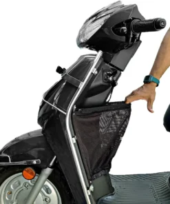 Dug Dug Basket For Activa 6G 110 BS6 (Feb 2020- Present) Luggage Box Black Polyester Motorbike Saddlebag (15 L) (1)