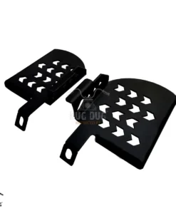 Dug Dug Himalayan 450 Pillion Footrest Heat Shield Direct Fit Heavy Quality for Royal Enfield Himalayan (3)