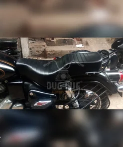 Old Style Seat For New Royal Enfield Bullet 350 J Series Battalion Black