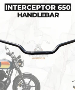 Interceptor 650 Original Handlebar for Royal Enfield Part Number - RAL00039/C - Black