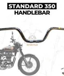 Standard 350 Original Handlebar for Royal Enfield Part Number - 145989/B