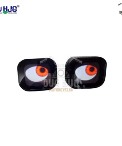 LIU HJG New LED Eye Light Animated Eye Dynamic Eye LED Light for Car and Motorcycle - Pack of 2