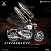 Dug Dug Hurricane Exhaust for Royal Enfield Classic 650 SS-304 Soothing Bass Sound Rust-Free dB Killer