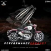 Dug Dug Venom Performance Exhaust for Royal Enfield Classic 650 SS-304 Loud Thump Rust-Free with Heat Shield & dB Killer