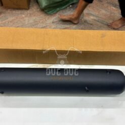 Dug Dug Replica Exhaust for Meteor 350 Direct Fit Powder Coated - Black