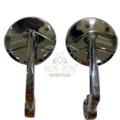 OEM Bar End Mirror for Royal Enfield Classic Standard Reborn Meteor Hunter Classic 650 Interceptor Super Meteor - Chrome