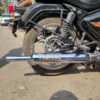 Bada Punjab Silencer for Royal Enfield Classic Reborn 350 Loud Thump Exhaust Direct Fitment (2)