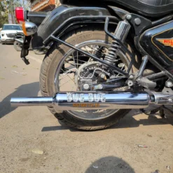 Bada Punjab Silencer for Royal Enfield Classic Reborn 350 Loud Thump Exhaust Direct Fitment (2)