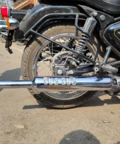 Bada Punjab Silencer for Royal Enfield Classic Reborn 350 Loud Thump Exhaust Direct Fitment (2)