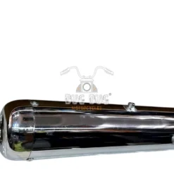 Replica Exhaust for Royal Enfield Meteor 350 Direct Fit - Chrome