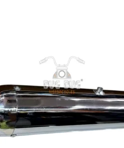 Replica Exhaust for Royal Enfield Meteor 350 Direct Fit - Chrome