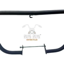 Trapezium Leg Guard for Royal Enfield Reborn 350 and Meteor 350 - Black