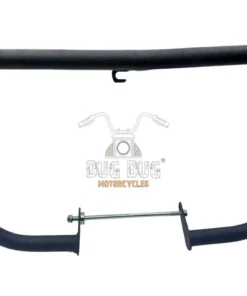 Trapezium Leg Guard for Royal Enfield Reborn 350 and Meteor 350 - Black