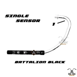 Battalion Black 350 C Bend Pipe Single Sensor exhaust pipe