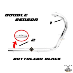battalion-black-l-bend-pipe-double-sensor-royal-enfield