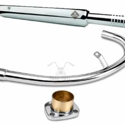 Old Model Free Flow Bend Pipe Bada Punjab Exhaust for Royal Enfield Standard 350