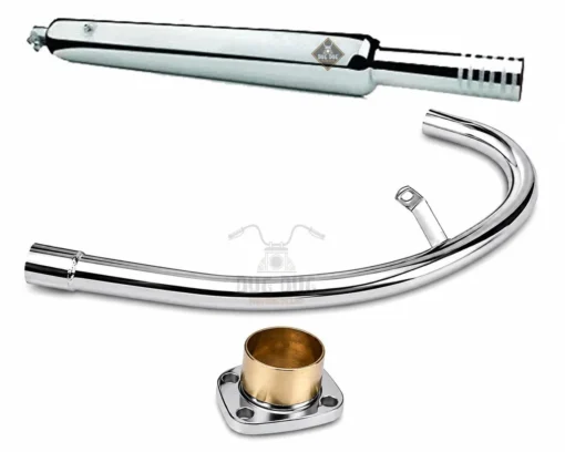 Old Model Free Flow Bend Pipe Bada Punjab Exhaust for Standard 350