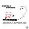 Meteor 350 C Bend Pipe Double Sensor exhaust pipe
