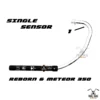 Meteor 350 C Bend Pipe Single Sensor exhaust pipe