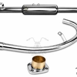 Old Model Free Flow Bend Pipe Mini Punjab Exhaust for Royal Enfield Classic 350