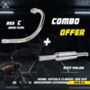 BS3 BS4 C Bend Pipe and Mini Punjab Combo