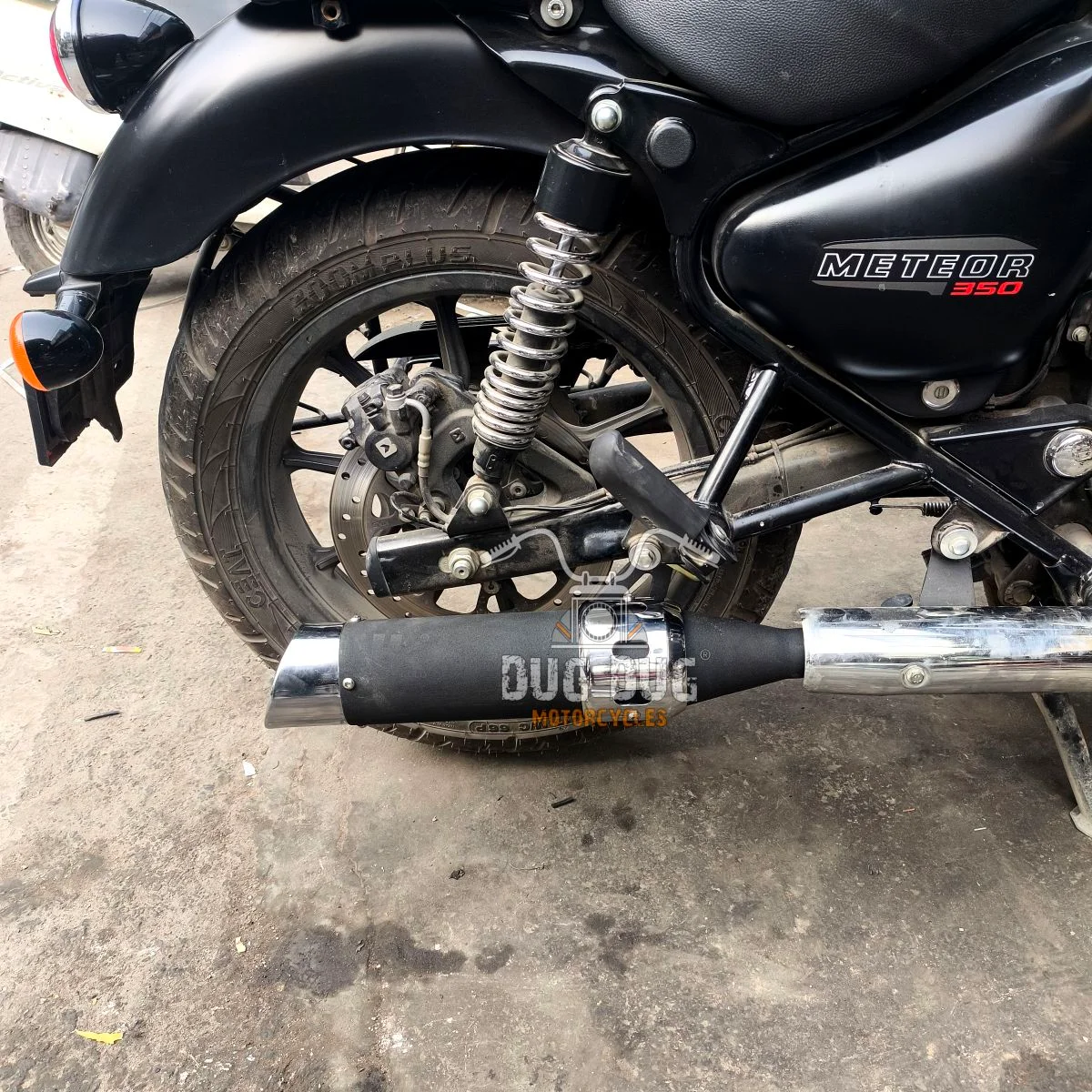 HKK Indori Exhaust for Reborn 350 Meteor 350 and Hunter 350