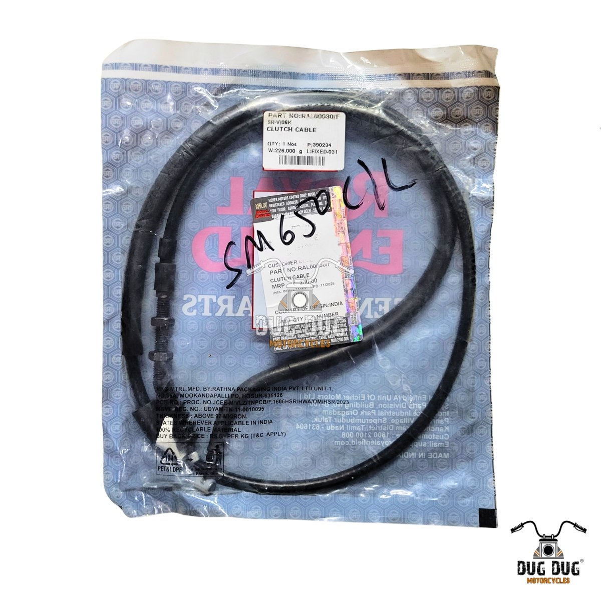 royal enfield clutch cable super meteor 650 RAL00030F