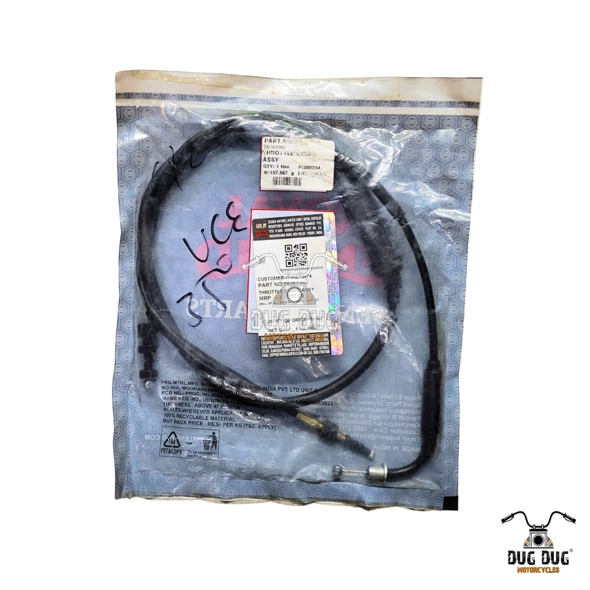 royal enfield 582613c throttle cable