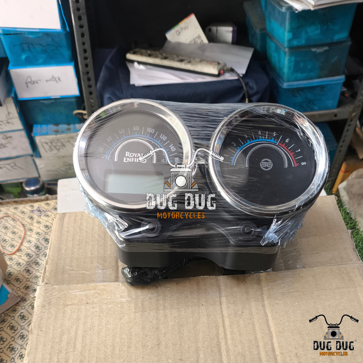 594364C Instrument Cluster Speedometer for Royal Enfield Thunderbird 350