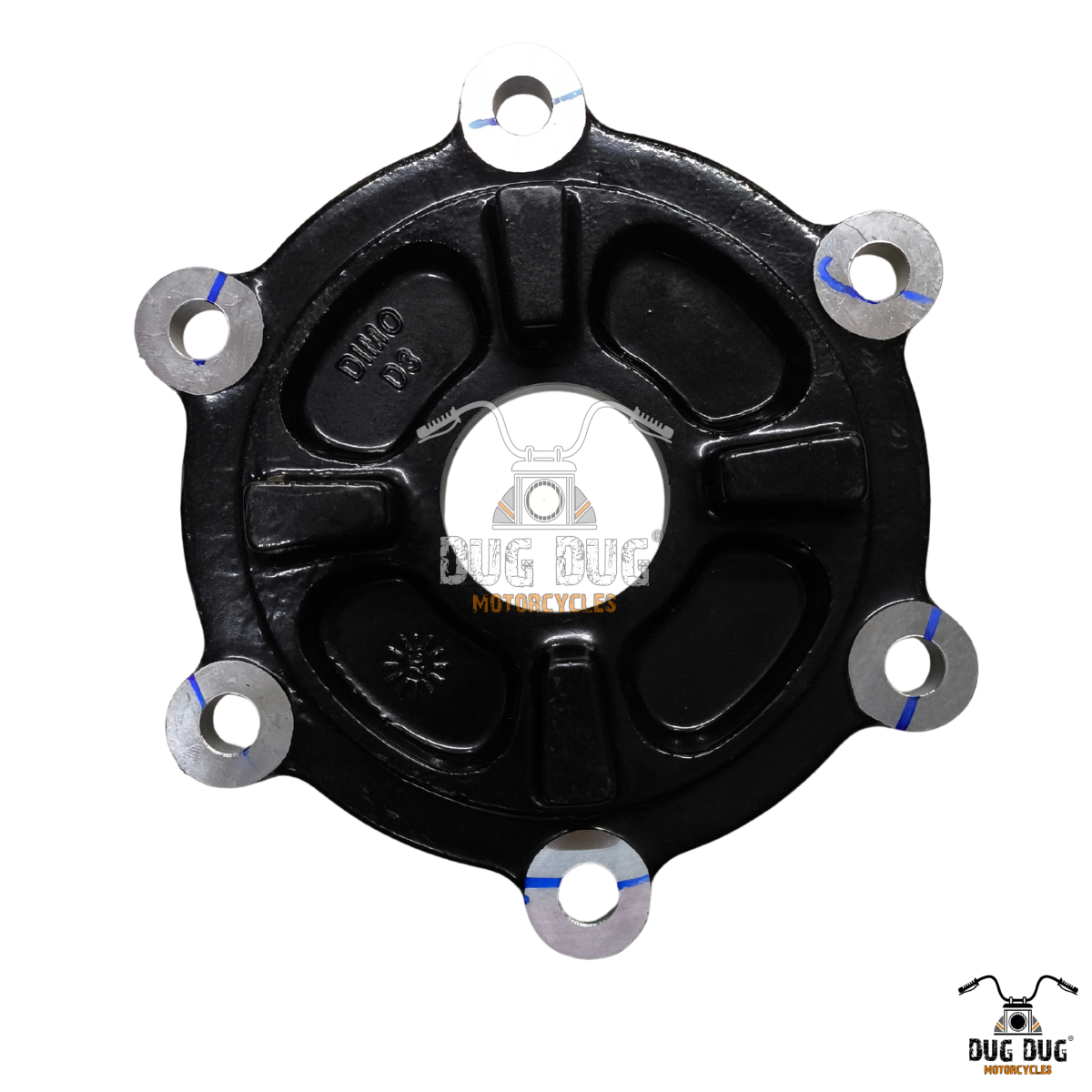 Royal Enfield RAT00052A Sprocket Carrier Rear View for Interceptor 650 GT 650