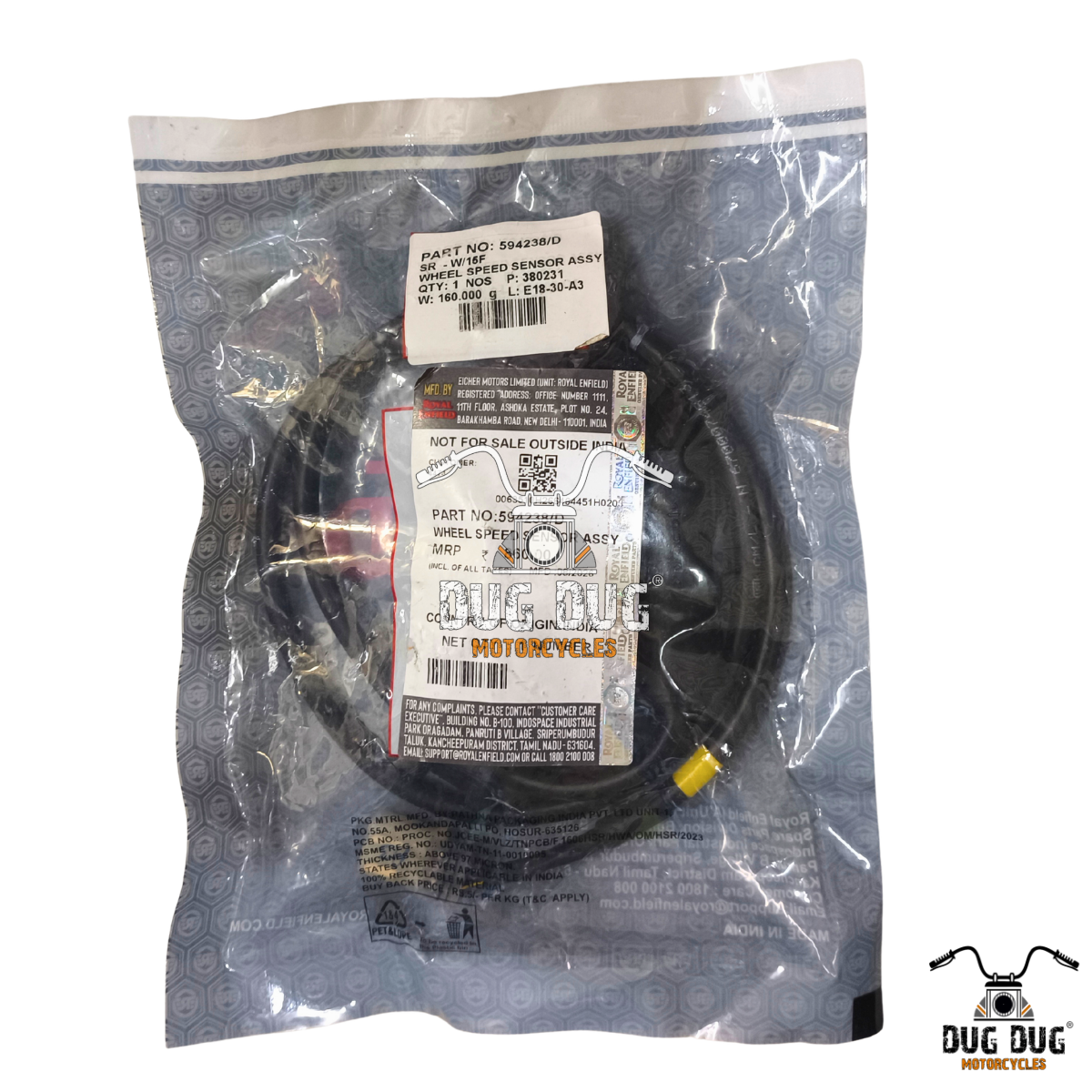 Royal Enfield 594238D Wheel Speed Sensor Thunderbird 350