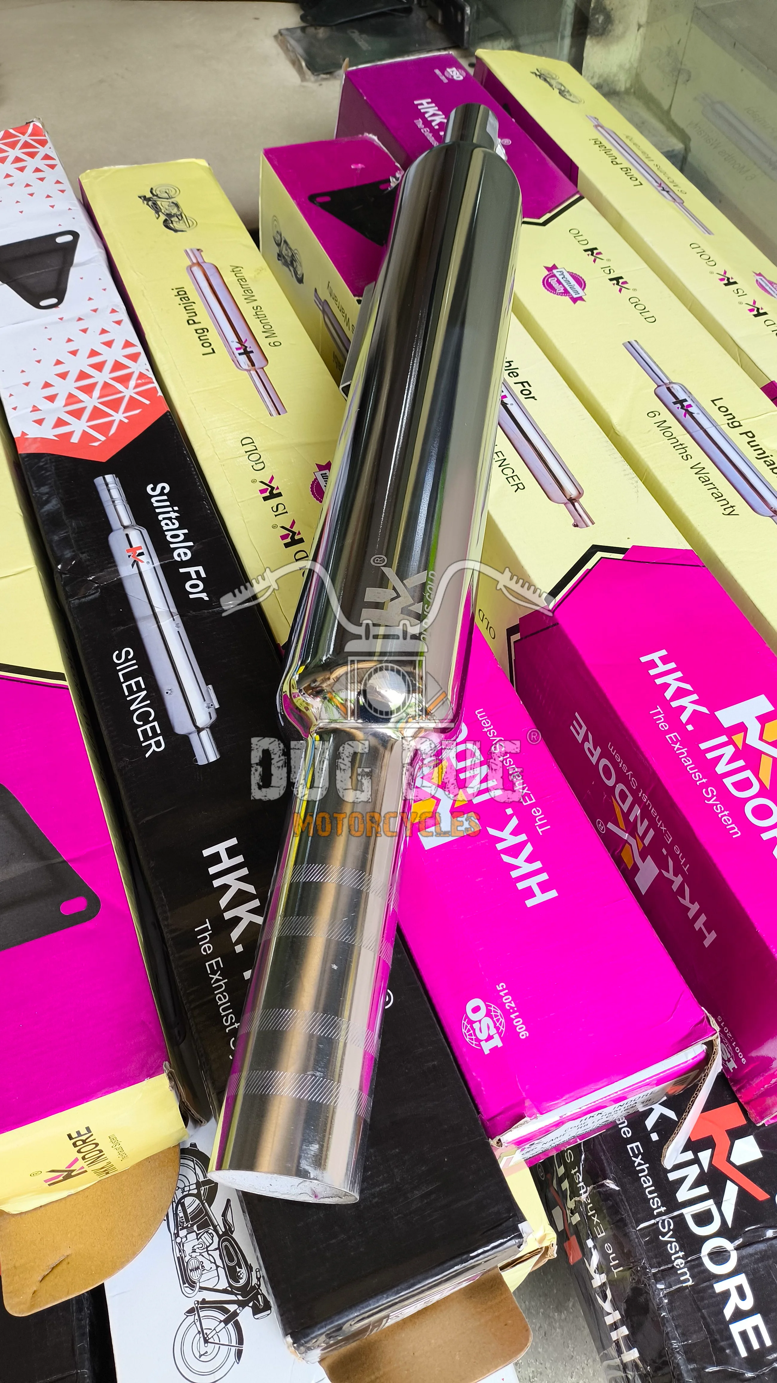 HKK 57mm Big Mouth Punjab Silencer for Battalion Black