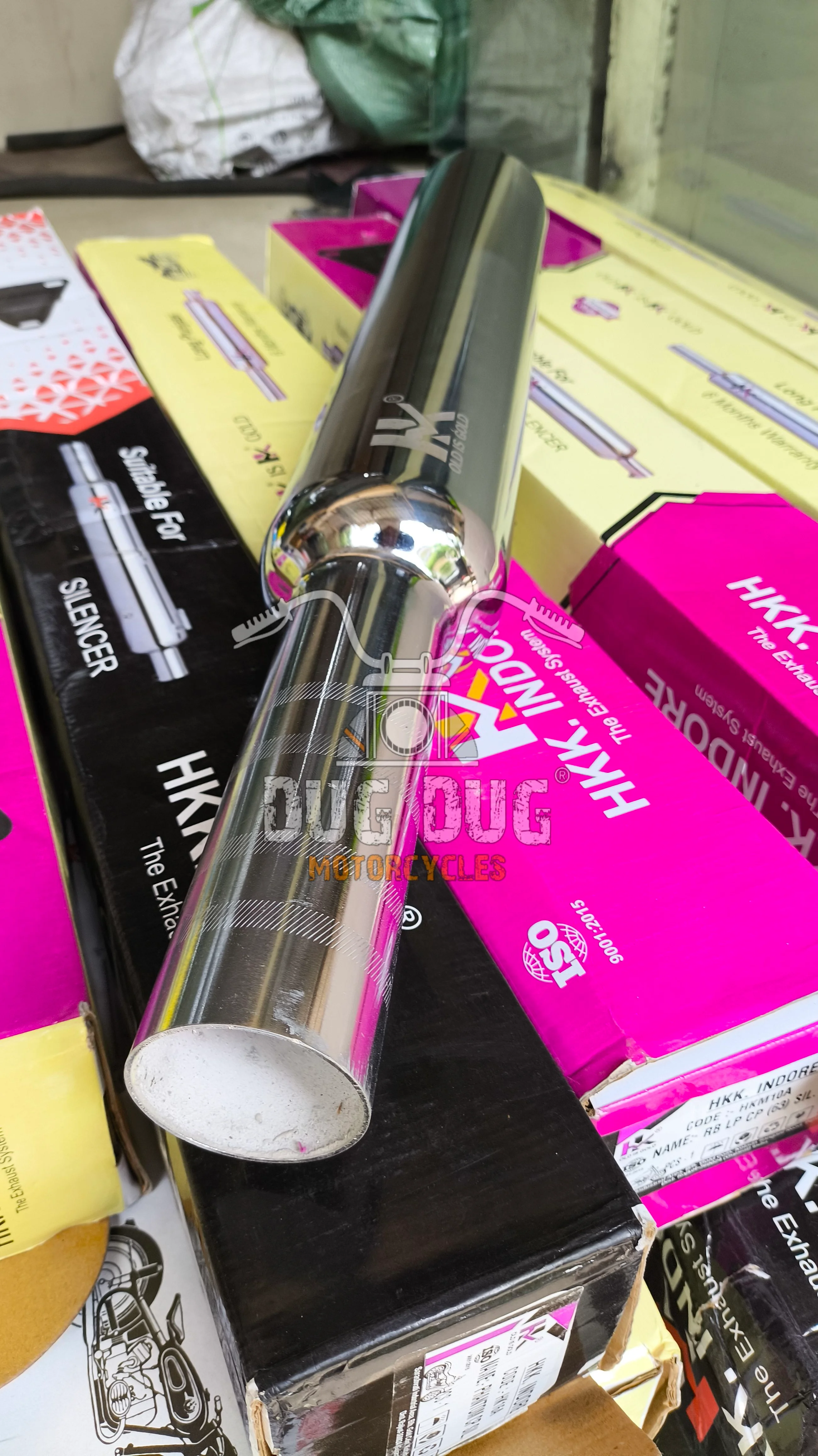 HKK 57mm Big Mouth Punjab Silencer detail