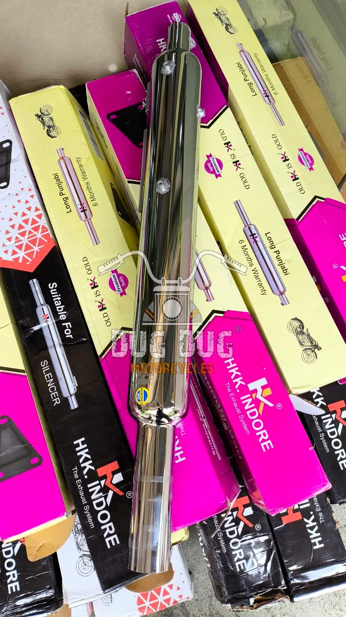 HKK 57mm Big Mouth silencer opening detail
