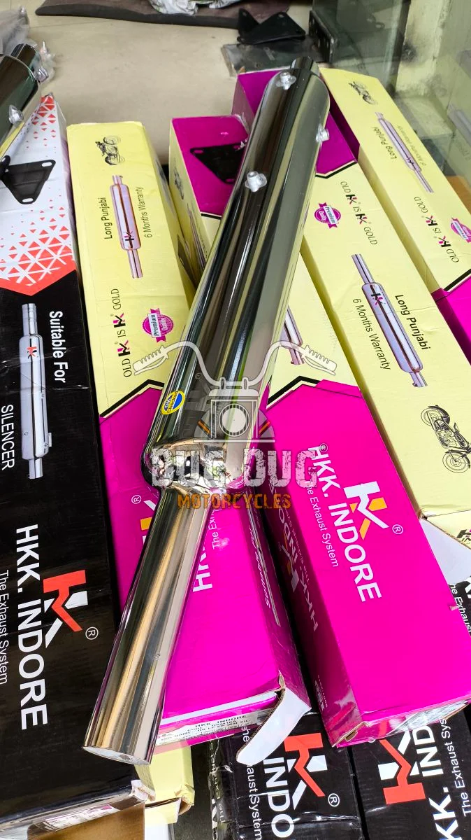 HKK 57mm Long Punjab Big Mouth Silencer for Battalion Black J-Series