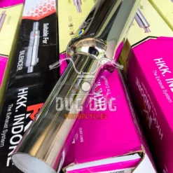 HKK 57mm Long Punjab Big Mouth Silencer for Classic 350 UCE