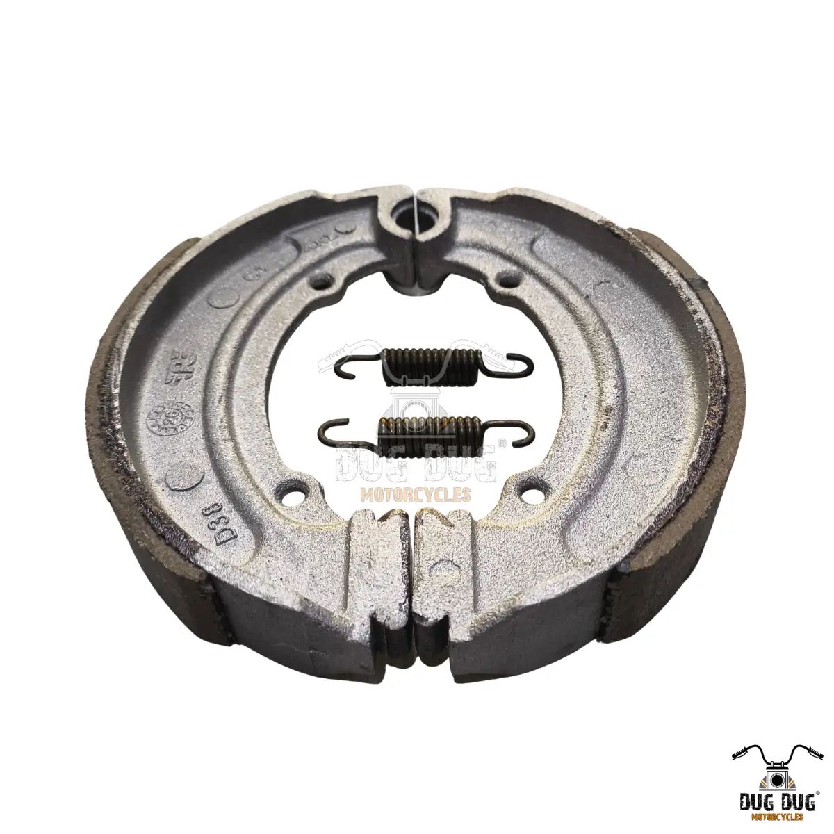 Royal Enfield Brake Shoe Kit with Spring for Classic 350 front view